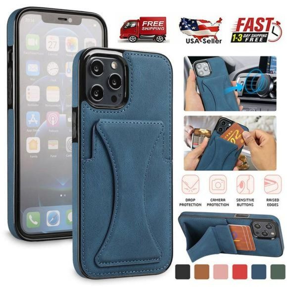 Accessories Leatherwallet Card Holder Stand Case For Iphone 14 13 12